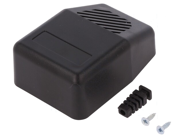Behuizing: voor voedingseenheid; X: 60mm; Y: 85mm; Z: 32mm; ABS Behuizing: voor voedingseenheid; X: 60mm; Y: 85mm; Z: 32mm; ABS
